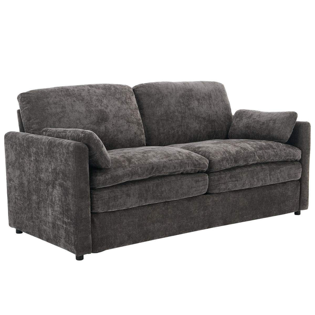Cozy Upholstered Cushion Loveseat Sofa For Living Room Hearth and Haven