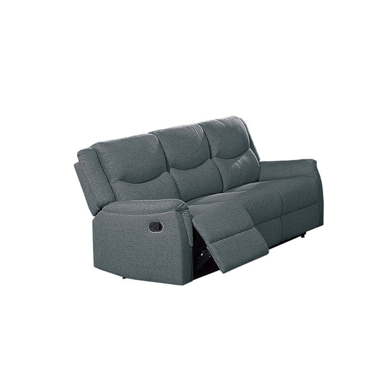 Modern Contemporary Style Recliner Sofa With Plush Armrest And Headrest Home Essentials