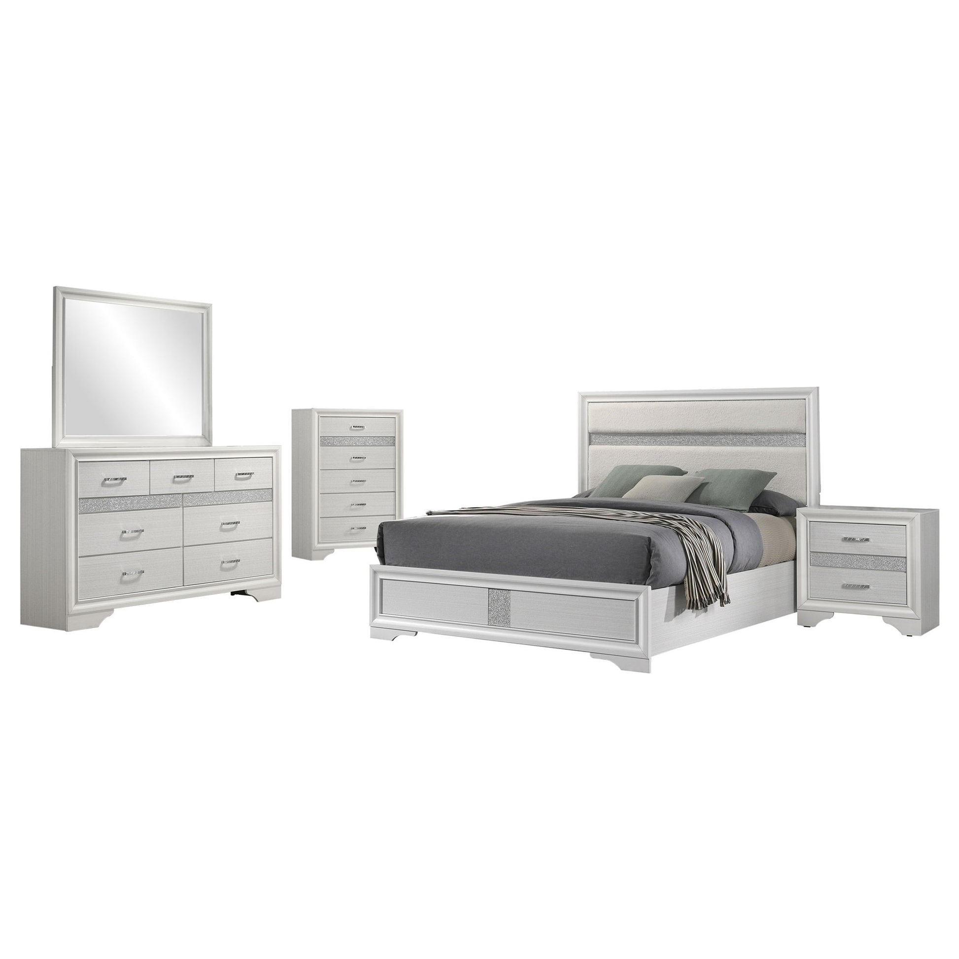Annie - 5 Piece Bedroom Set Furniture Max