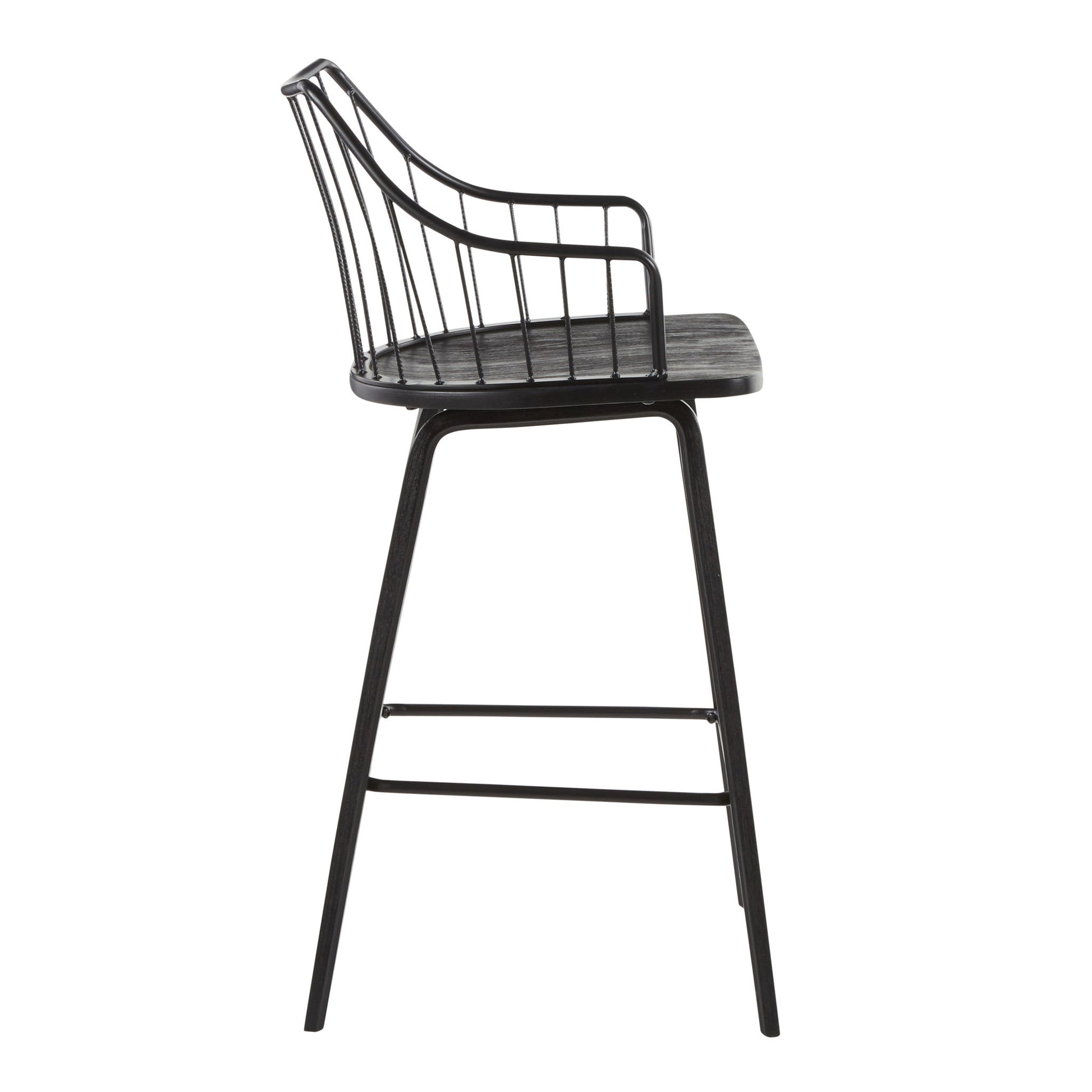 Winston - Farmhouse Counter Stool Lumi Source