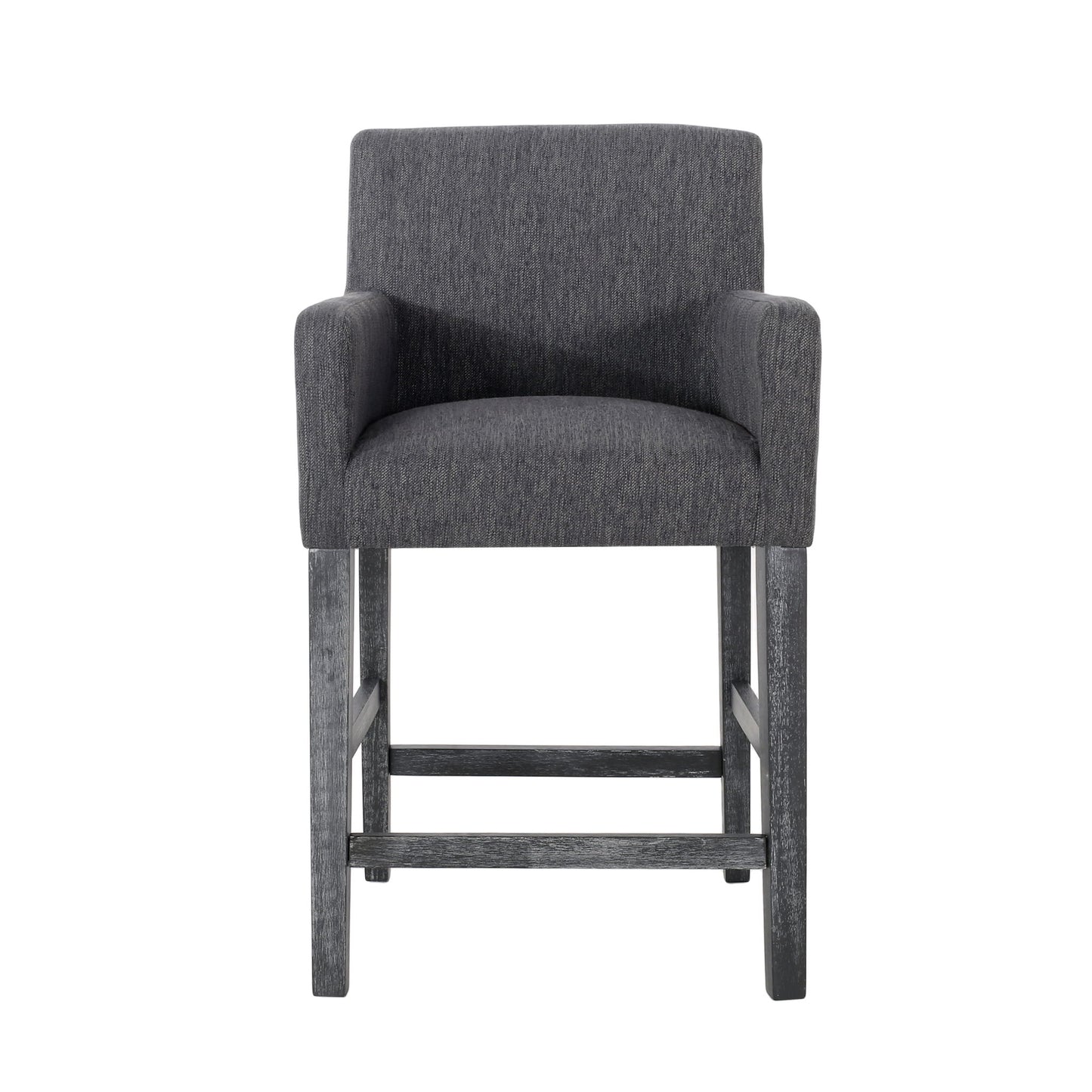 Serenitia - Upholstered Counter Chair With Straight Arm Noble House