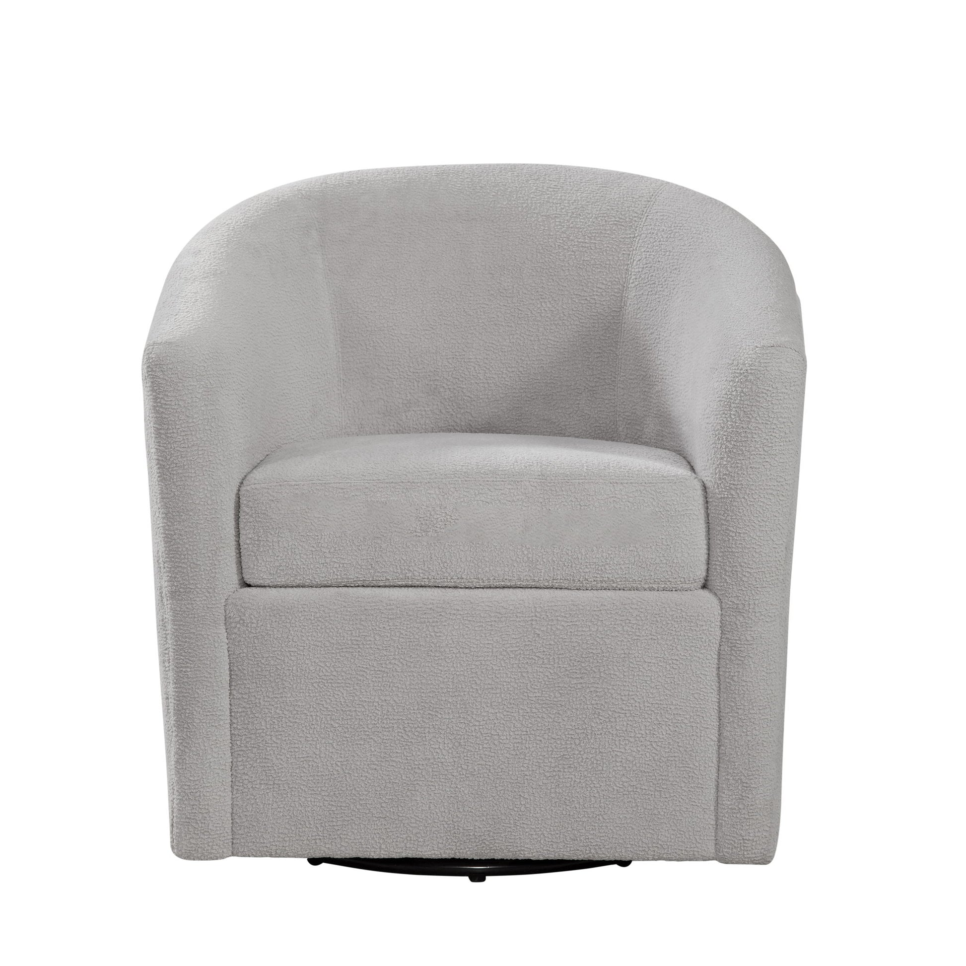 Oaklynn - Barrel Style Swivel Accent Chair Ridgecrest Home