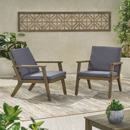 Outdoor Club Chair With Cushion Noble House