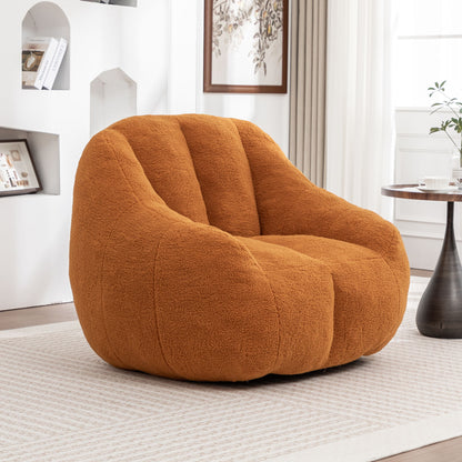Comfy Bean Bag Chair With Memory Foam Filler, Tufted Soft Home Essentials