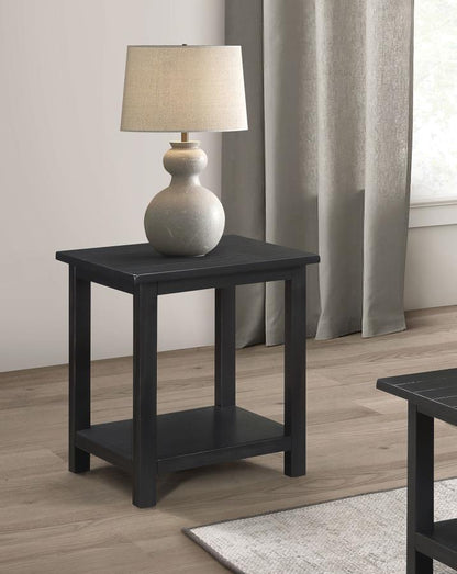 Payne - Wood End Table with Shelf Coaster Fine Furniture