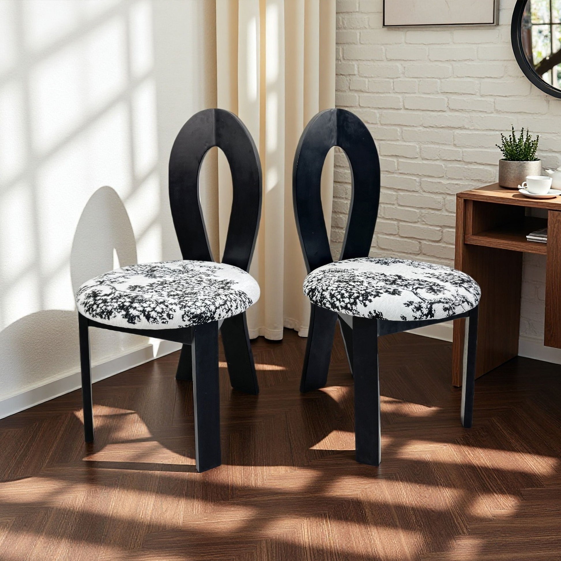 Key Design Dining Chairs (Set of 2) Home Essentials