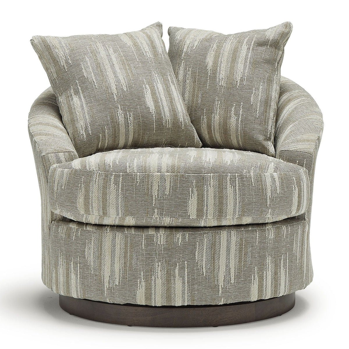 Alanna Swivel Barrel Chair Best Home Furnishings