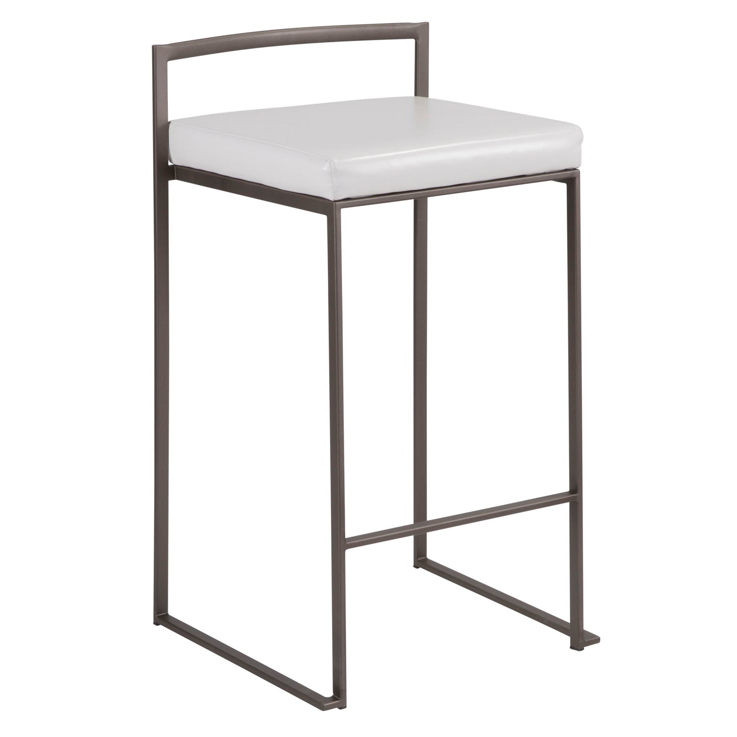 Fuji - Industrial Stackable Counter Stool Elegant Design Lumi Source