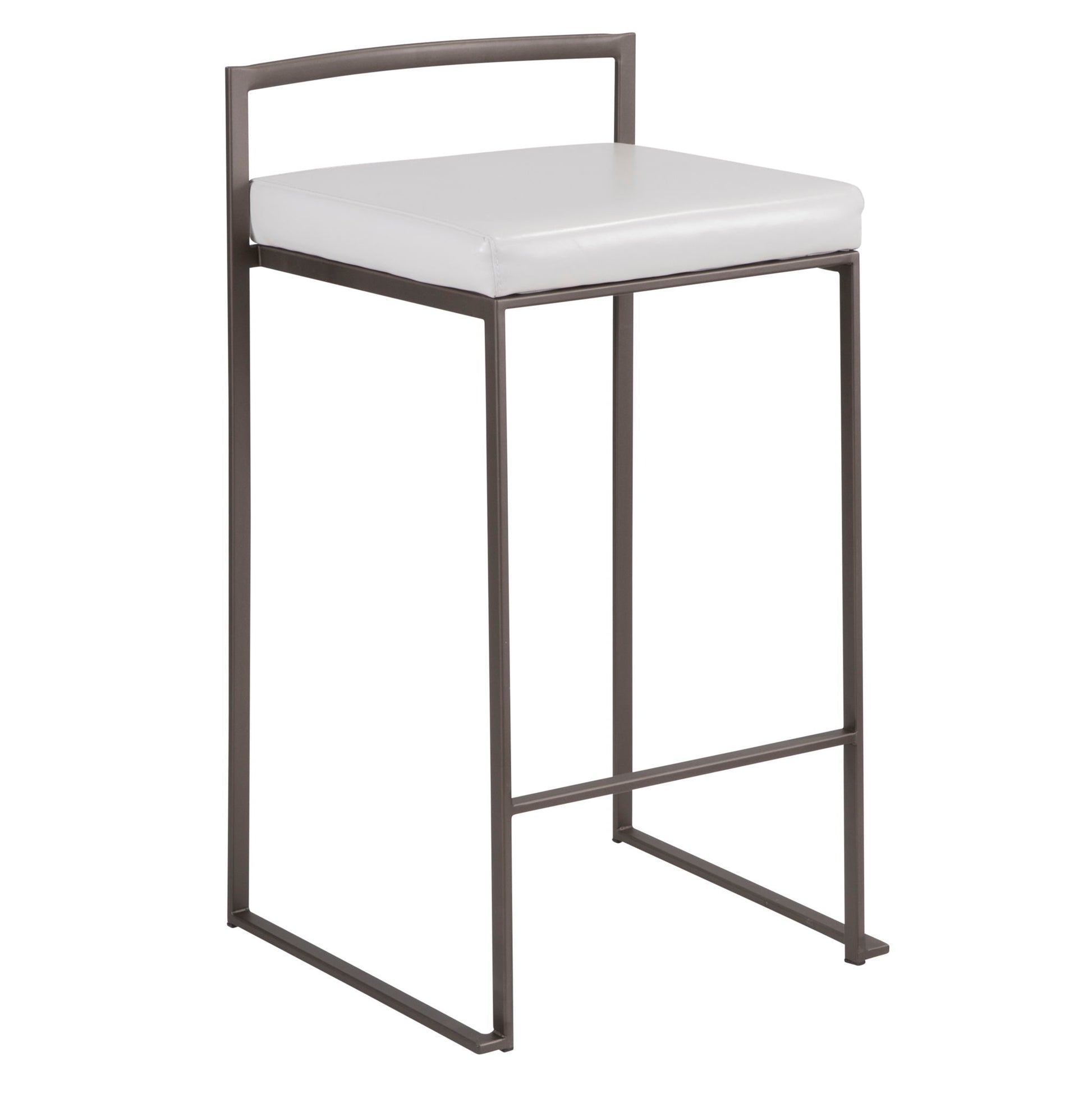 Fuji - Industrial Stackable Counter Stool Elegant Design Lumi Source
