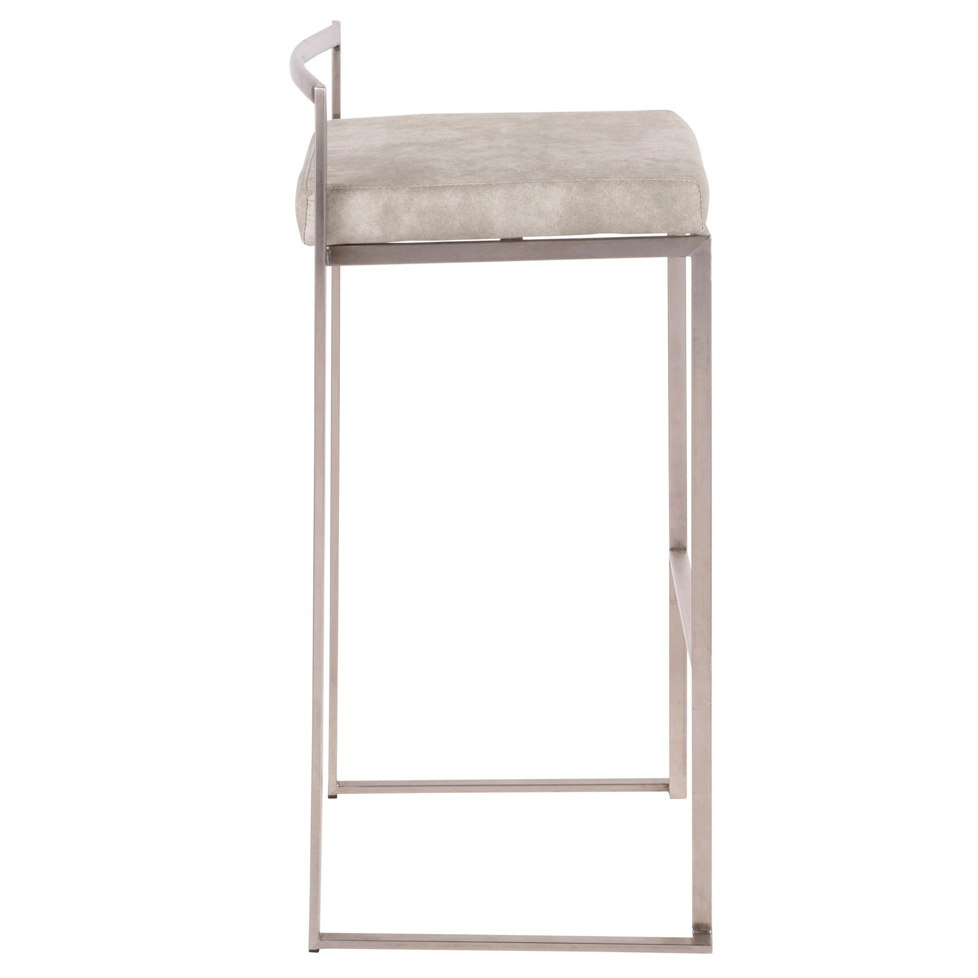 Fuji - Contemporary And Elegant Design Stackable Barstool Lumi Source