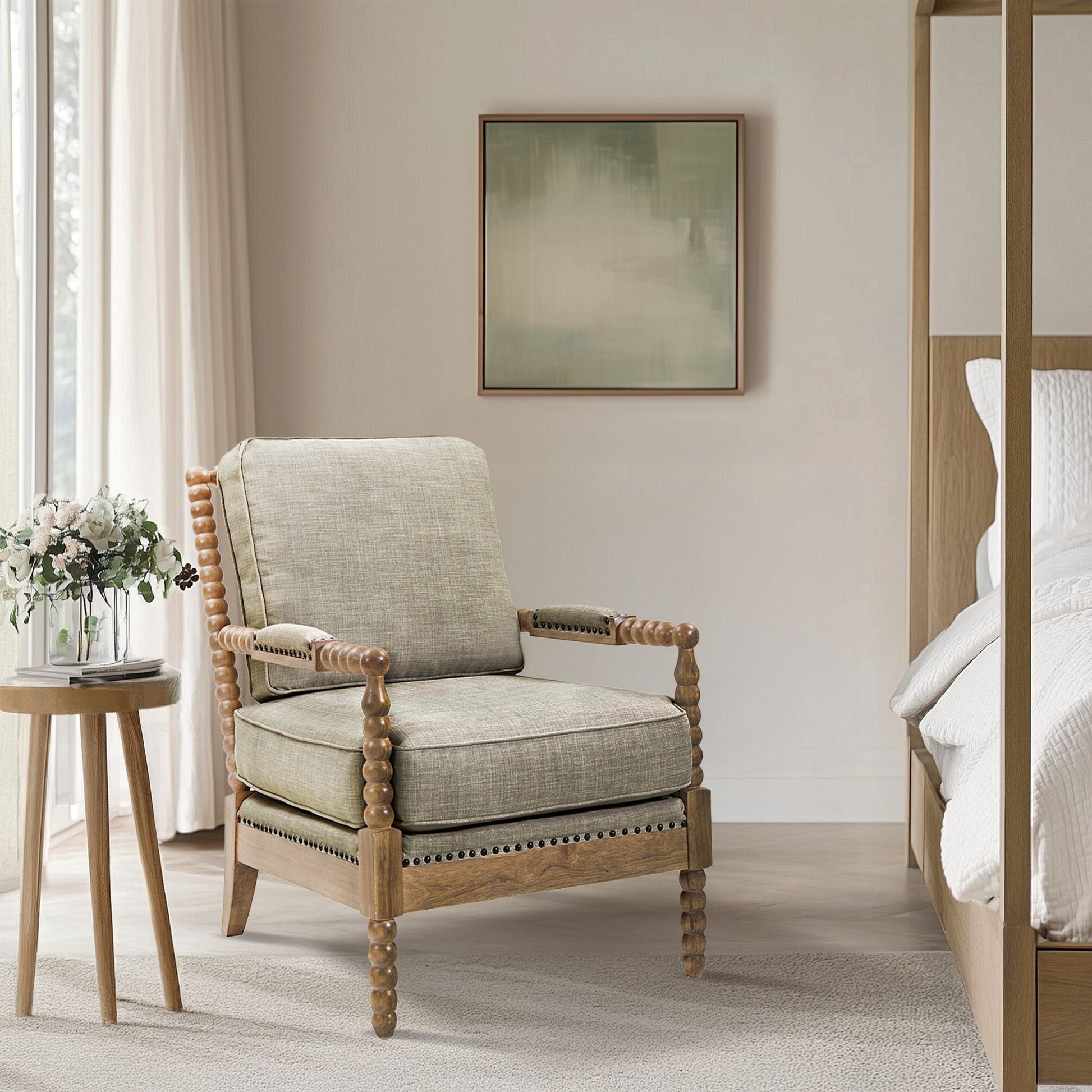 Donohue - Accent Chair - Light Gray Madison Park