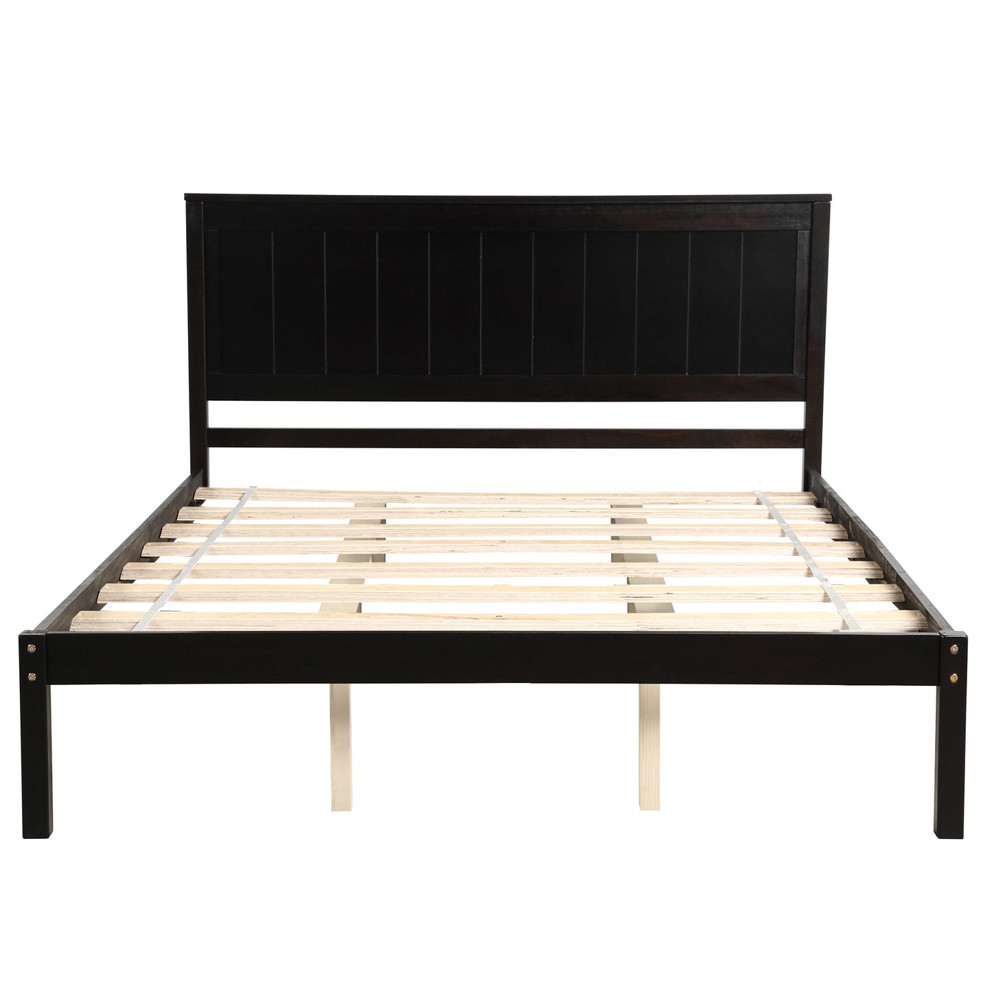 Platform Bed Frame With Headboard Hearth and Haven