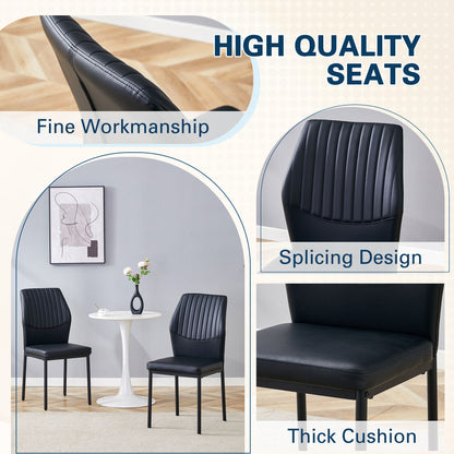 Luxury Simple Chair With Metal Leg Home Essentials