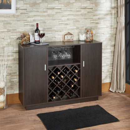 Hazen - Wine Cabinet - Espresso Acme