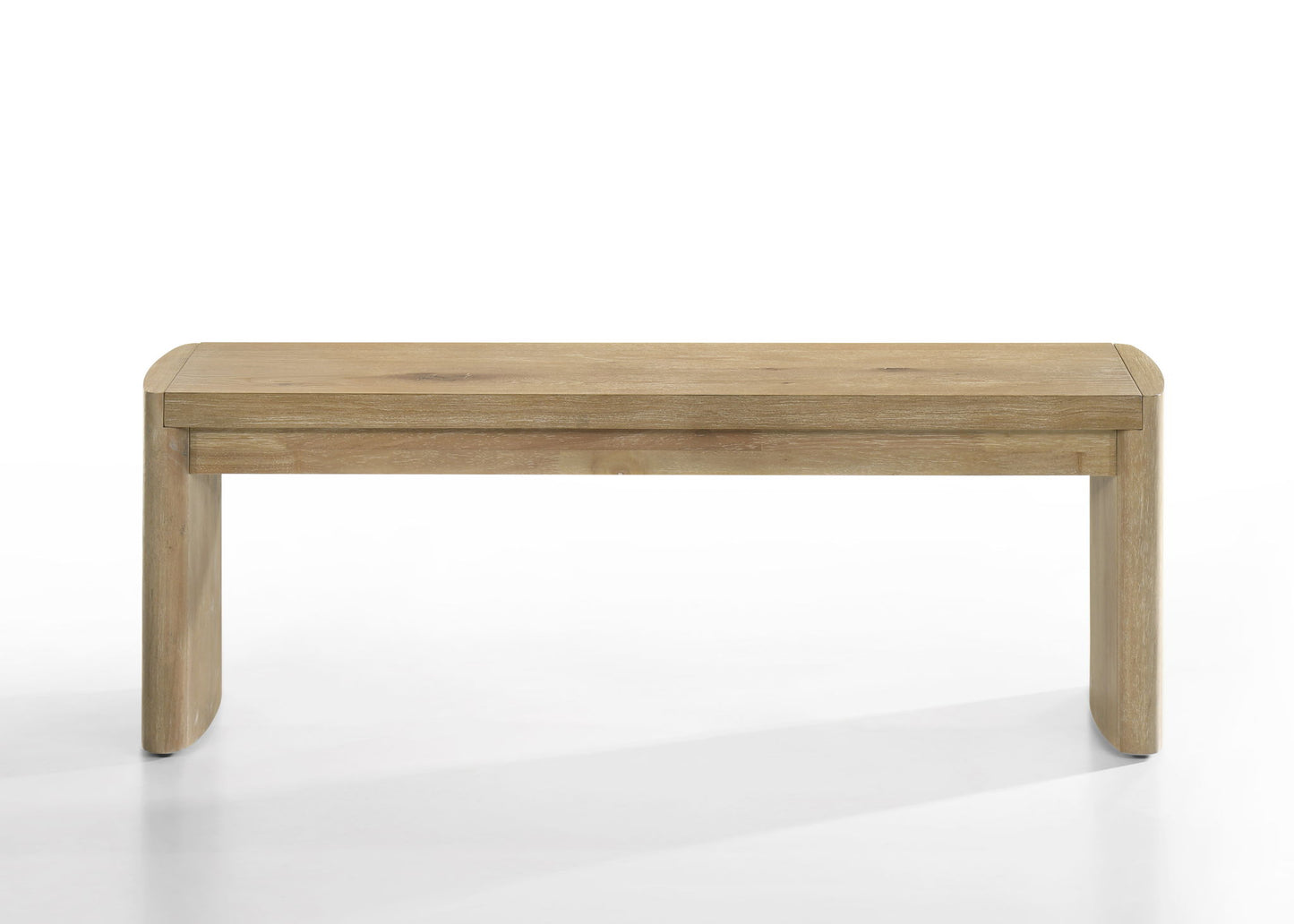 Magnus - Wide Dining Bench - Wooden Oak Lilola Home