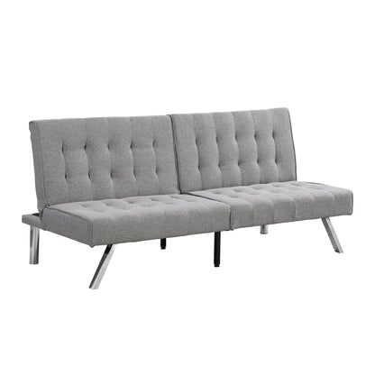 Comfortable Futon Sofa Bed - Gray Home Essentials