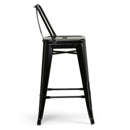 Rayne - Multifunctional Metal Stool Simpli-Home