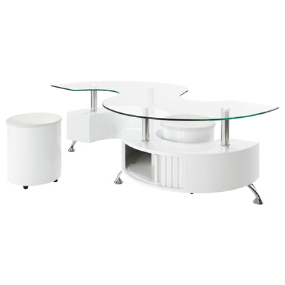 Marley - 3 Piece Coffee Table And Stools Set Furniture Max