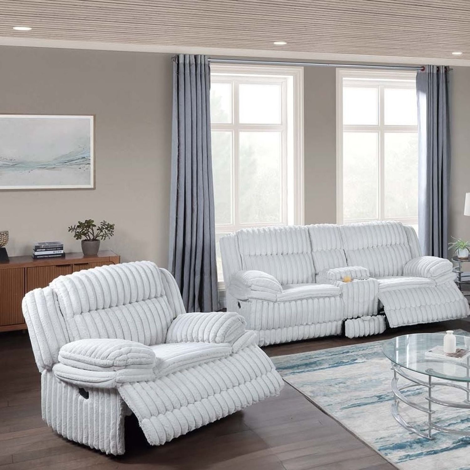 Modern Motion Sofa Set Home Essentials