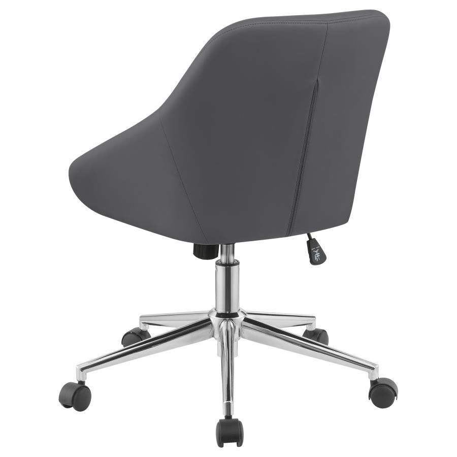 Jackman - Upholstered Adjustable Home Office Desk Chair CoasterEveryday