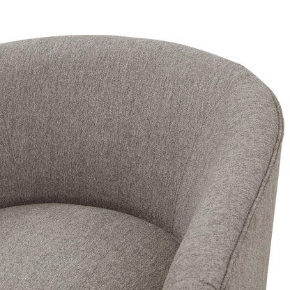 Miramar - Swivel Barrel Chair With Wooden Base Ridgecrest Home