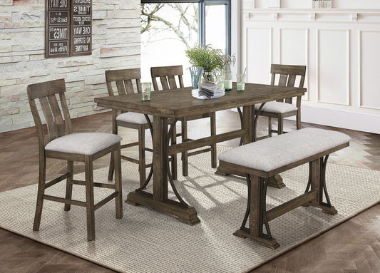 Quincy - Counter Dining Room Set Crown Mark