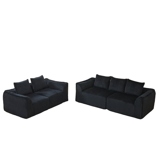 Minimalist Set With Curved Lines & Gently Sloped Backrest Home Essentials
