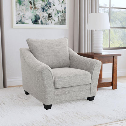 Tomkins - Boucle Upholstered Chair - Light Gray Coaster Fine Furniture
