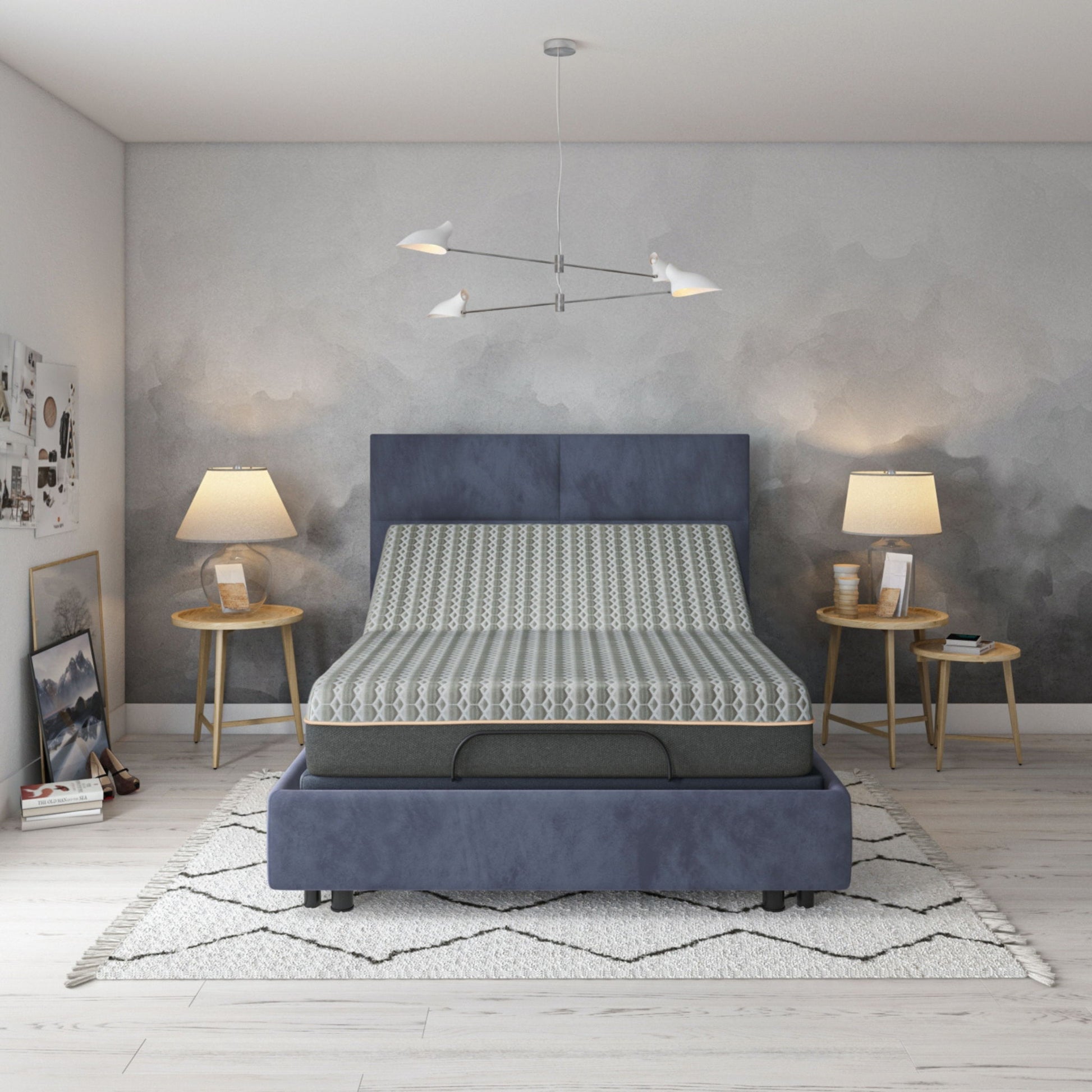 Copper Lux Hybrid - 12" Mattress With Copper Infused Contouring Memory Comfort Layer And Supportive Coil System BedTech