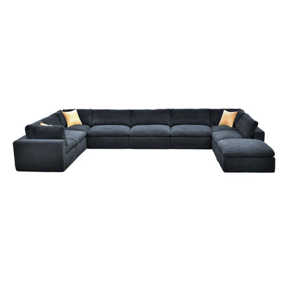 Custom Configuration Modular Sectional With Toss Pillows Home Essentials