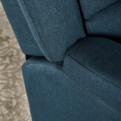 Contemporary Glider Recliner With Swivel Function Noble House