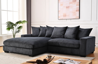 Luxe - Oversized 2 Piece Sectional Couches For Living Room, L Shaped Sofa With Chaise US Pride