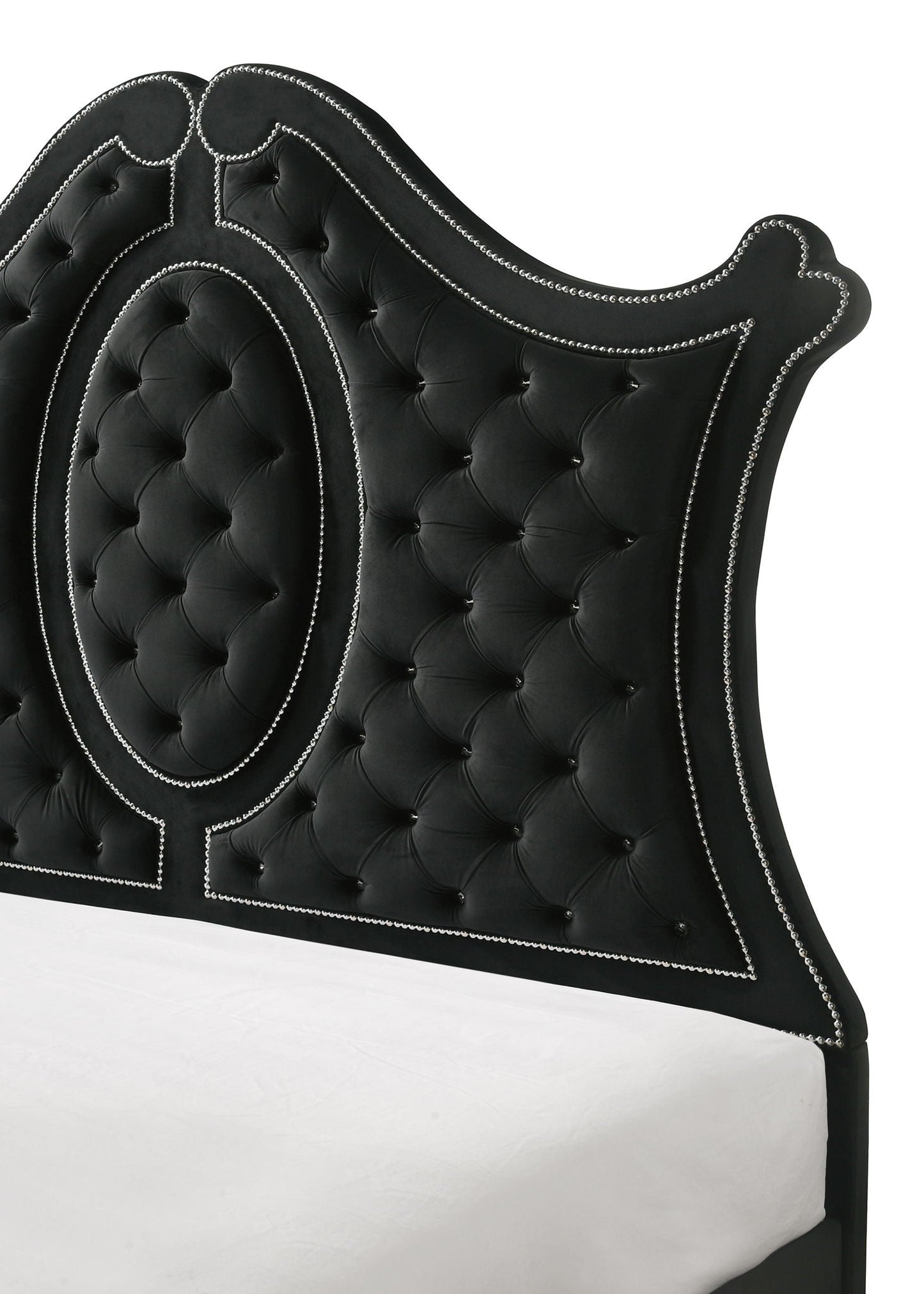 Cameo - Upholstered Bed Crown Mark