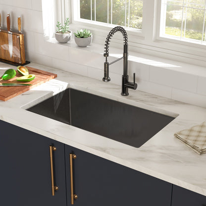 Undermount Kitchen Sink 16 Gauge Single Bowl Stainless Steel Daily Nest