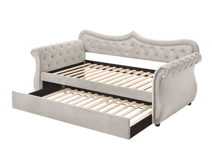 Adkins - Twin Daybed With Trundle - Beige Acme