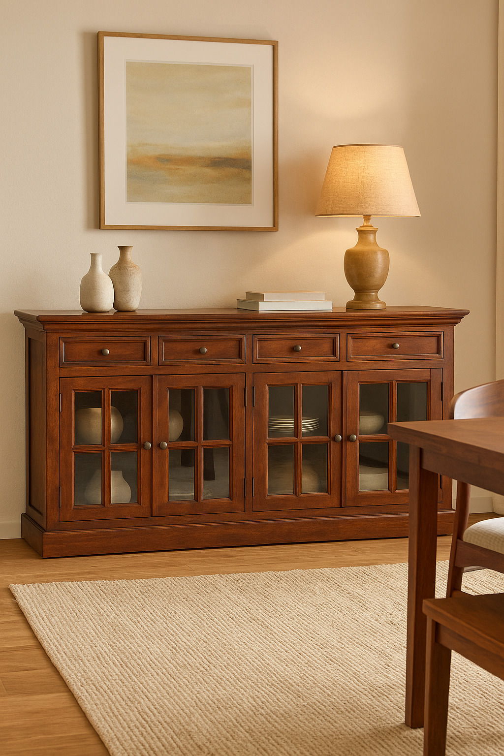 Large Glazed Sideboard Artisan Furniture