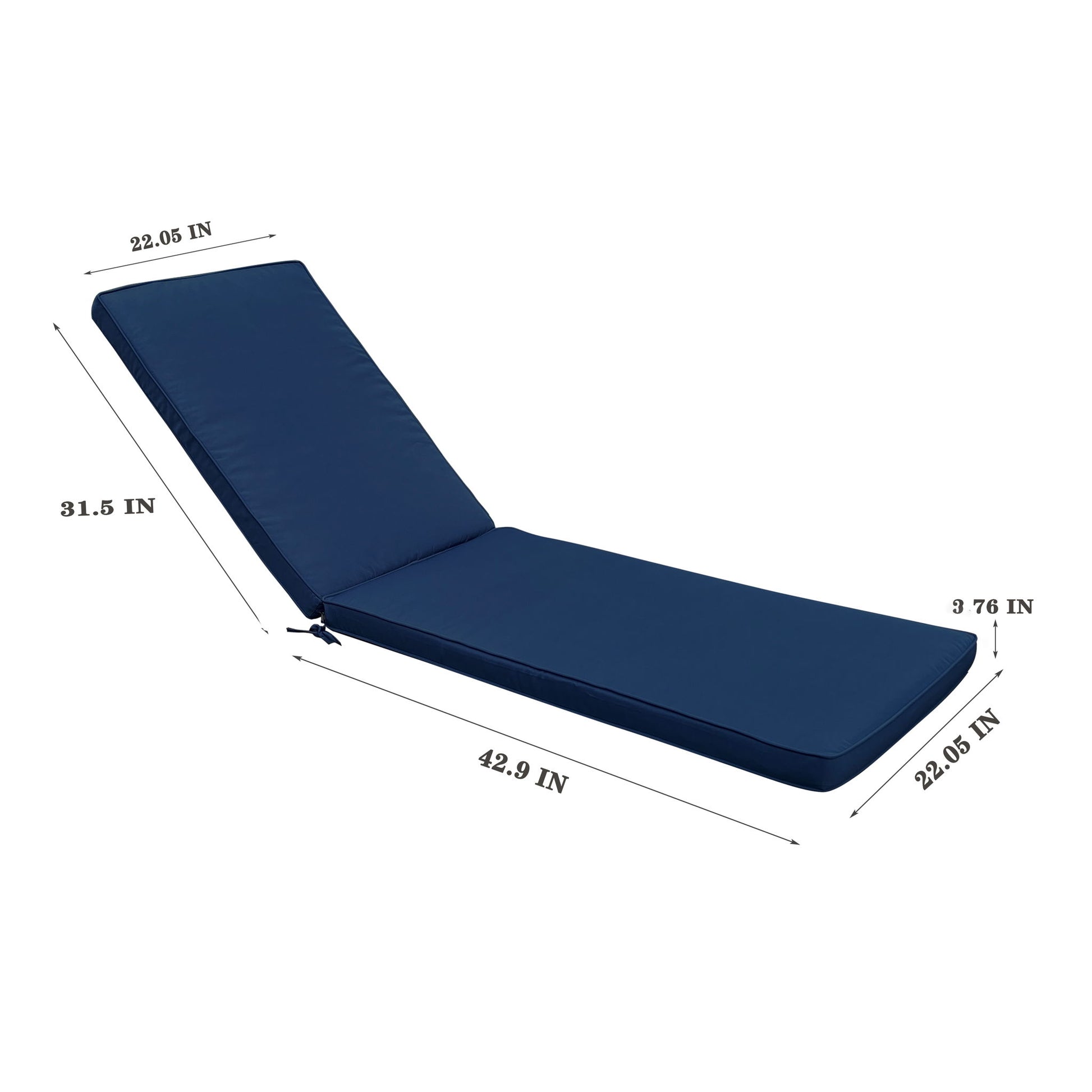 Outdoor Lounge Chair Cushion Replacement Patio Funiture Seat Cushion Chaise Home Essentials