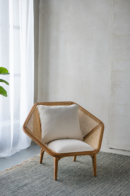 Tectona - Teak Leisure Chair - Natural Wood / Brown Home Essentials