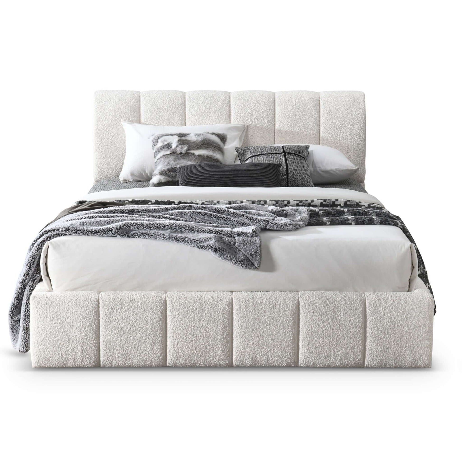 Hilar - Elegant Design Platform Bed Ashcroft Furniture