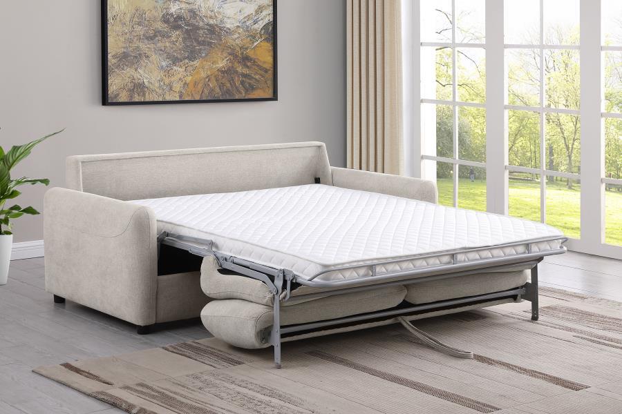 Rylie - Upholstered Sofa Sleeper With Mattress Coaster Fine Furniture