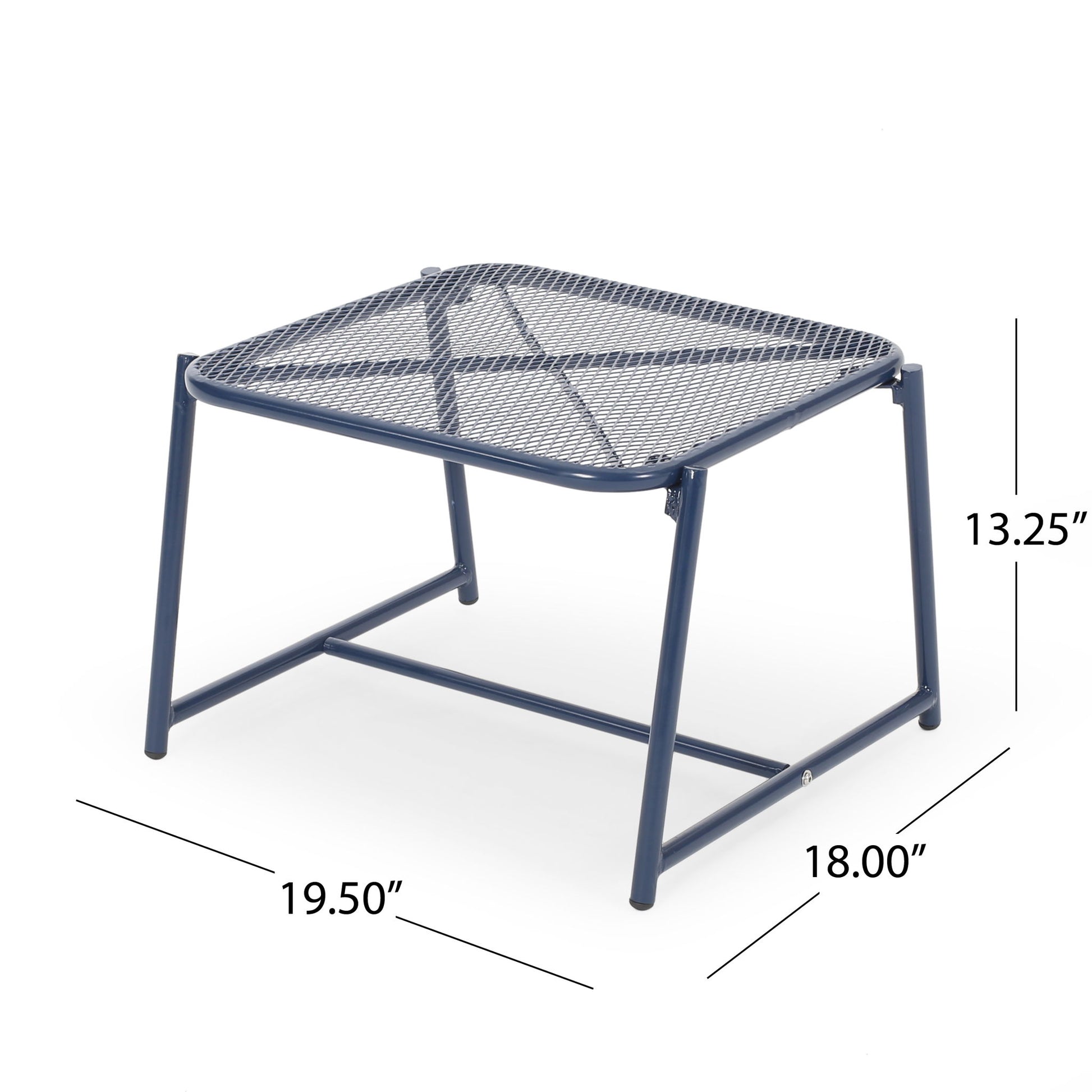 Kincaid - Modern Mesh Top Side Table Noble House