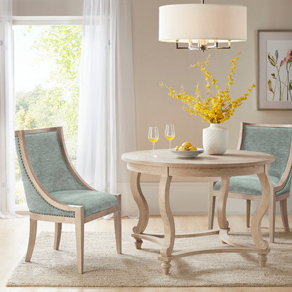 Upholstered Dining Chair With Nailhead Trim JLA