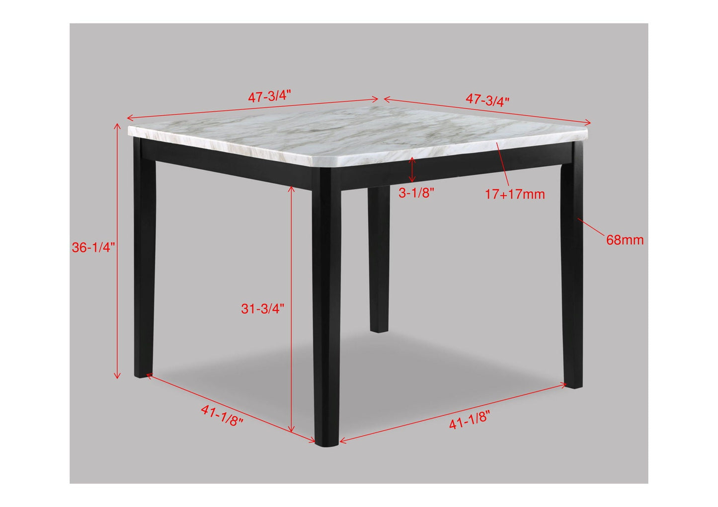 Pascal - Counter Dining Room Set Crown Mark