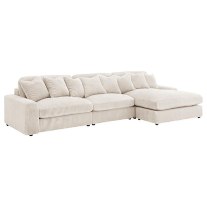 Blaine - Reversible Upholstered Chaise Sectional Sofa Coaster Fine Furniture