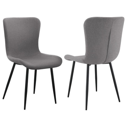 Horizon - Upholstered Dining Side Chair (Set of 2) - Taupe Coaster Fine Furniture