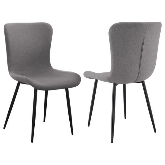 Horizon - Upholstered Dining Side Chair (Set of 2) - Taupe Coaster Fine Furniture