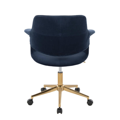 Vintage Flair - Mid Century Modern Office Chair Lumi Source