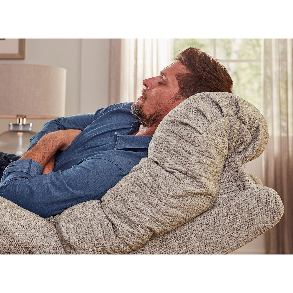 Corey Power Tilt-Headrest SpaceSaver Sofa Best Home Furnishings