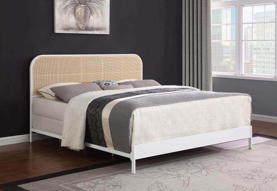 Amherst - Radio Weave Rattan Metal Bed Coaster Fine Furniture