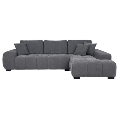 Octavia - Upholstered Sectional Chaise Sofa Coaster Fine Furniture